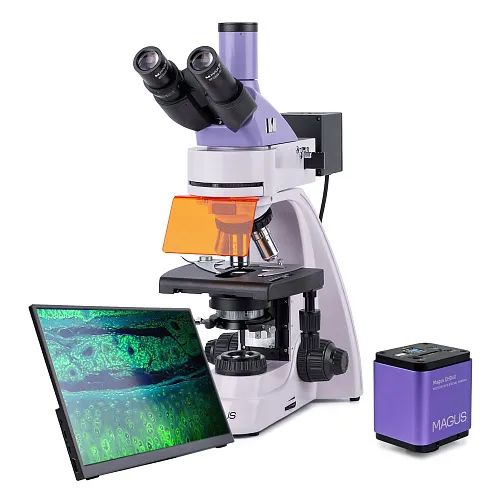 картинка флуоресцентен цифров микроскоп MAGUS Lum D400L LCD