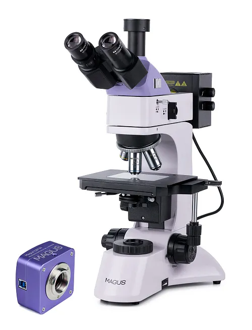 снимка металургичен цифров микроскоп MAGUS Metal D600