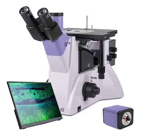 снимка металургичен инвертиран цифров микроскоп MAGUS Metal VD700 LCD