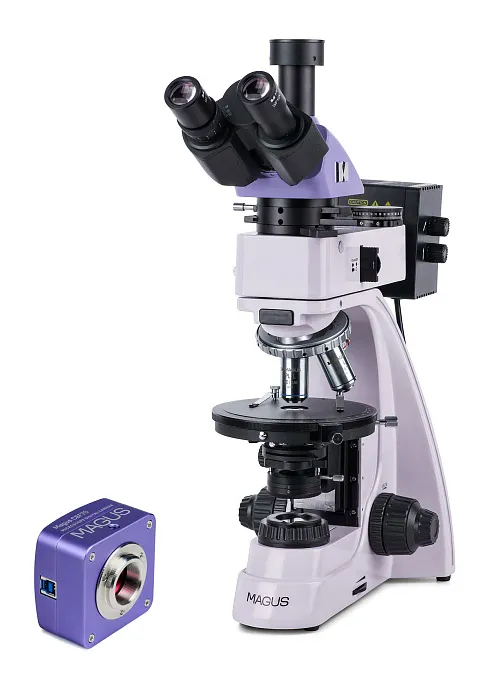 фотография поляризационен цифров микроскоп MAGUS Pol D850