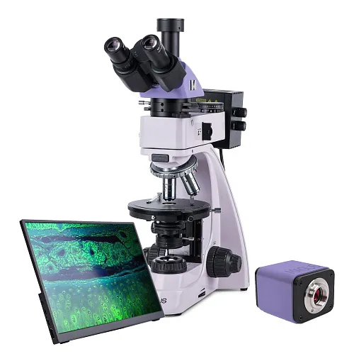 фотография поляризационен цифров микроскоп MAGUS Pol D850 LCD