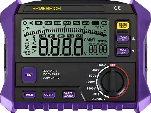 фотография тестер на изолацията Ermenrich Ping ET50,  1