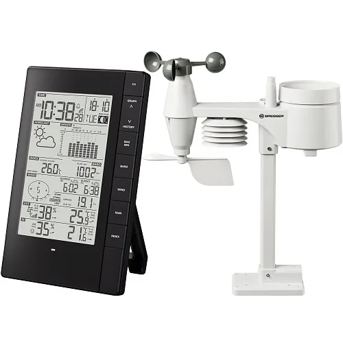 картина метеорологична станция Bresser PC с външен сензор 5 в 1,  1