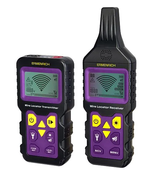 изображение локатор на подземни проводници Ermenrich Ping SM150,  1
