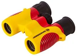 картинка бинокъл за деца Bresser Junior 6x21, жълт