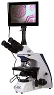 изображение тринокулярен цифров микроскоп Levenhuk MED D30T LCD