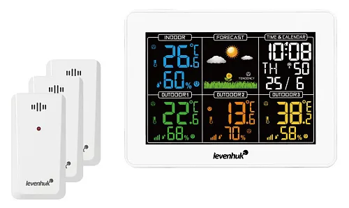 картина метеорологична станция Levenhuk Wezzer PLUS LP60