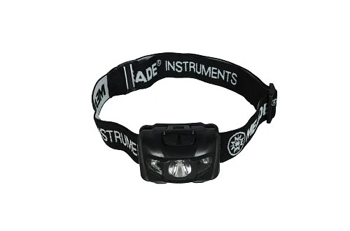 картинка челник с червен и бял светодиод Meade,  1