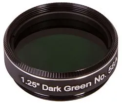 фотография тъмнозелен филтър Explore Scientific N58A 1,25"