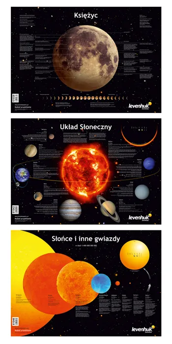 изображение комплект космически плакати Levenhuk