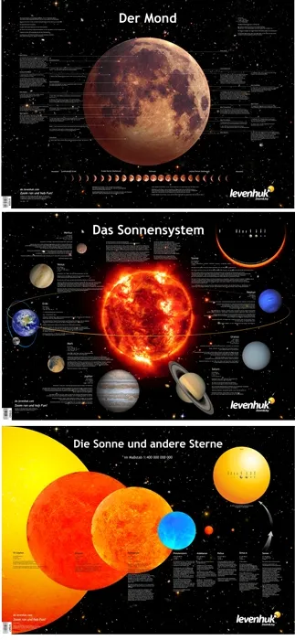 изображение комплект космически плакати Levenhuk