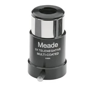 картинка леща на Барлоу 3x с къс фокус Meade серия 4000 #128 1,25",  1