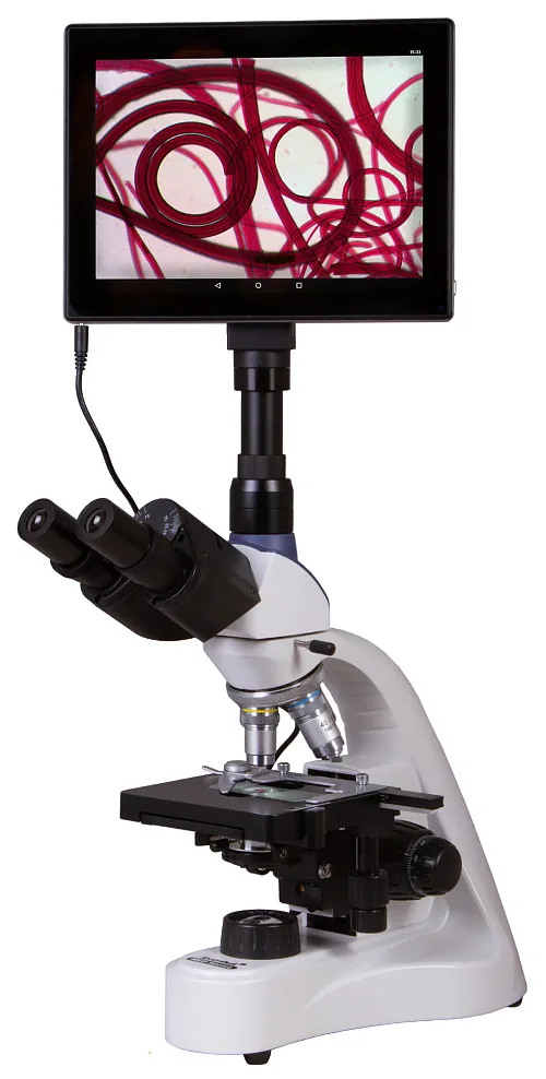 изображение цифров тринокулярен микроскоп Levenhuk MED D10T LCD