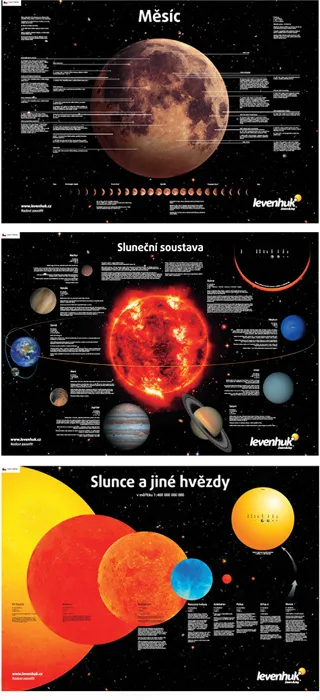 изображение комплект космически плакати Levenhuk