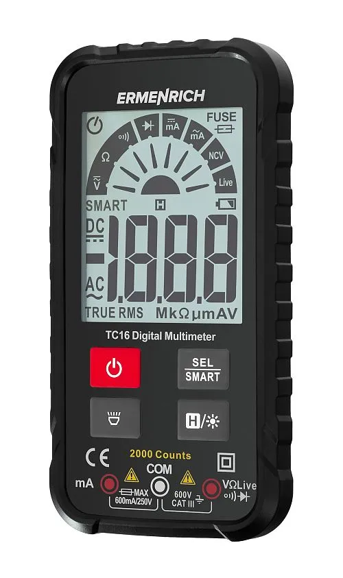 фотография цифров мултиметър Ermenrich Zing TC16