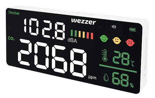 изображение монитор за качество на въздуха и шум Levenhuk Wezzer Air PRO CN20