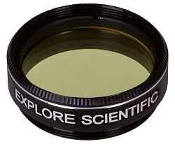 снимка светложълт филтър Explore Scientific N8 1,25"