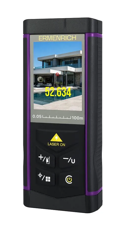 изображение лазерен измерител Ermenrich PRO LR100, с камера,  1