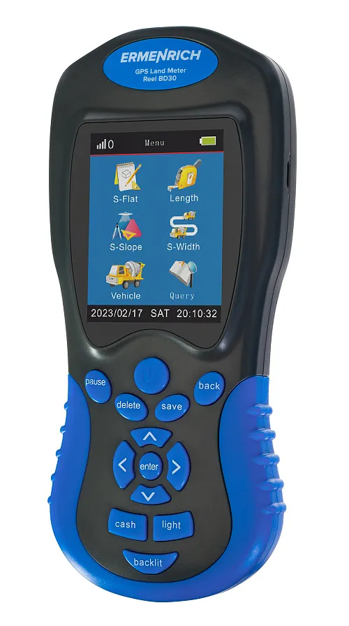 изображение уред за измерване на площ и дължина с GPS Ermenrich Reel BD30, син