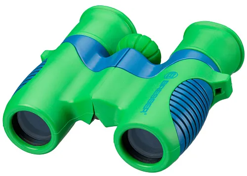 картинка бинокъл за деца Bresser Junior 6x21, зелен,  1