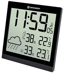 изображение mетеорологична станция Bresser TemeoTrend JC LCD RC, черна