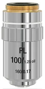 картина план-ахроматичен обектив Bresser DIN-PL 100x