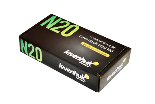 снимка комплект подготвени проби Levenhuk N20 NG