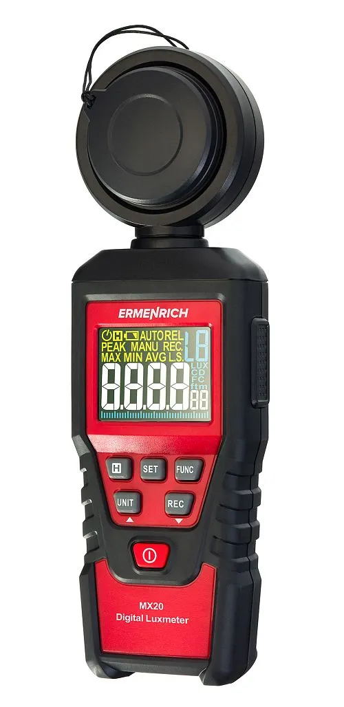 снимка цифров луксметър Ermenrich Seek MX20