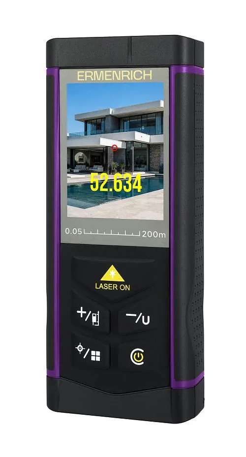 изображение лазерен измерител Ermenrich PRO LR200, с камера,  1