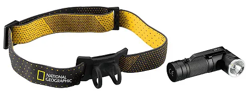 картинка светодиоден фенер с челник Bresser National Geographic ILUMINOS 450,  1