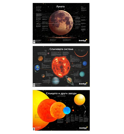 изображение комплект космически плакати Levenhuk
