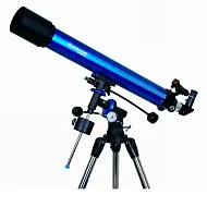 картинка рефракторен телескоп Levenhuk Meade Polaris 90 mm EQ