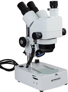 снимка микроскоп Bresser Advance ICD 10–160x