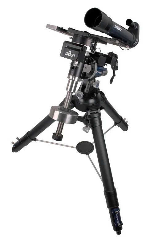 картинка германска екваториална монтировка Meade LX850 със StarLock и триножник,  1