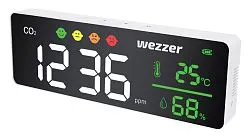 картина монитор за качество на въздуха Levenhuk Wezzer Air MC50