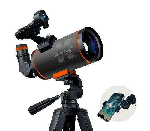 снимка фототелескоп Levenhuk Kelvin Nova PLUS MAK 70/750,  1