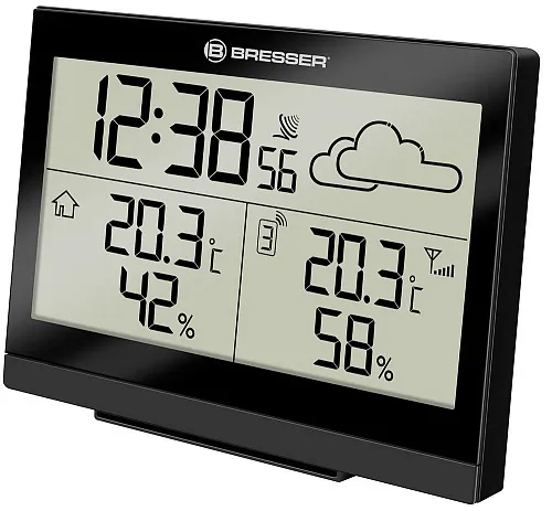 картинка метеорологична станция Bresser TemeoTrend LG RC, черна
