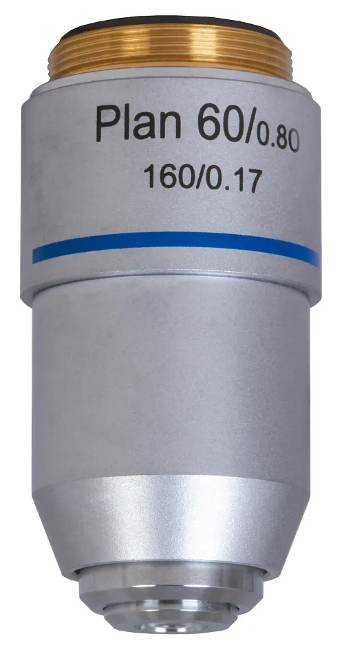 снимка планахроматичен обектив Levenhuk MED 60x,  1