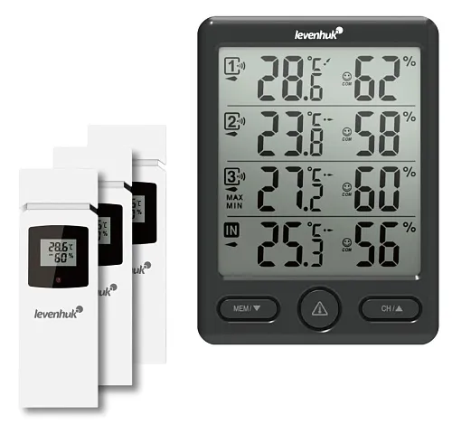 фотография метеорологична станция Levenhuk Wezzer PLUS LP20