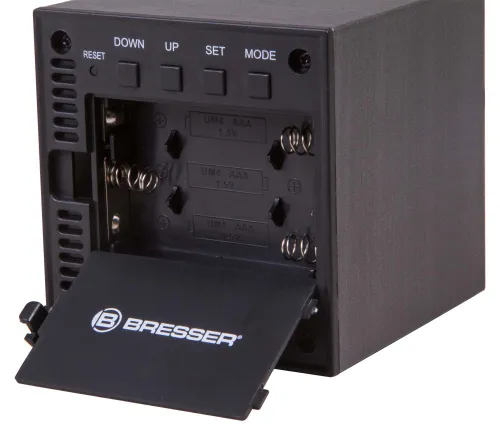 фотография настолен будилник Bresser MyTime WAC, черен,  7