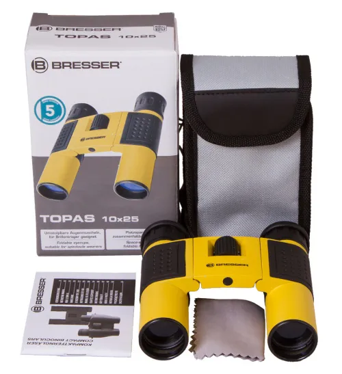 снимка бинокъл Bresser Topas 10x25,  6