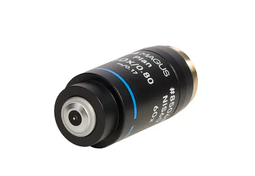 картина обектив MAGUS 60PL60 Plan 60х/0,80 ∞/0,17 H 60 mm,  3