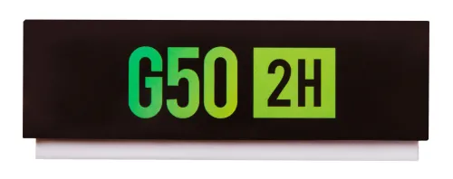 изображение чисти предметни стъкла с две гнезда Levenhuk G50 2H, 50 бр.,  9