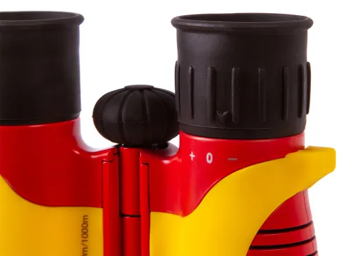 картинка бинокъл за деца Bresser Junior 6x21, жълт,  9