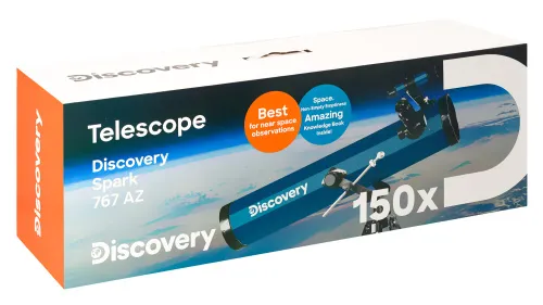 картинка телескоп Levenhuk Discovery Spark 767 AZ с книга,  15