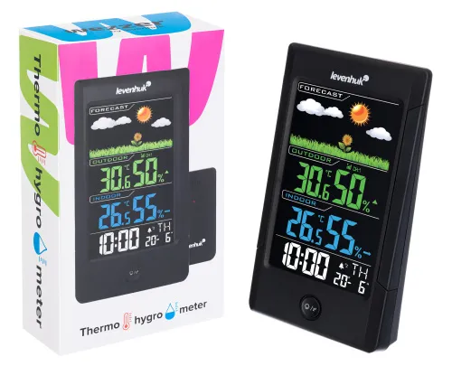 снимка термохигрометър Levenhuk Wezzer Teo TH40,  3