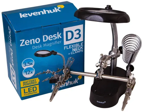 фотография лупа Levenhuk Zeno Desk D3,  3