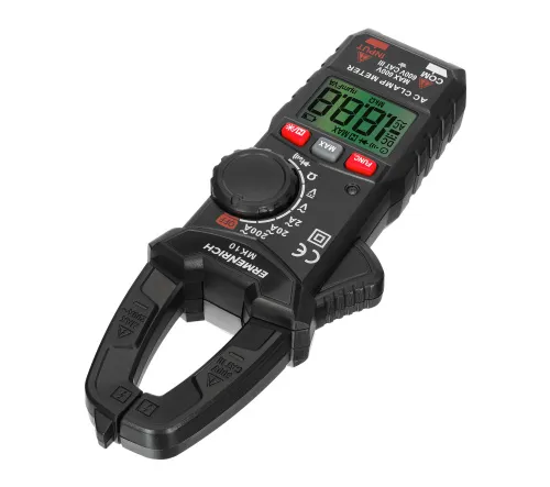 фотография цифрови амперметър клещи Ermenrich Ping MK10,  4