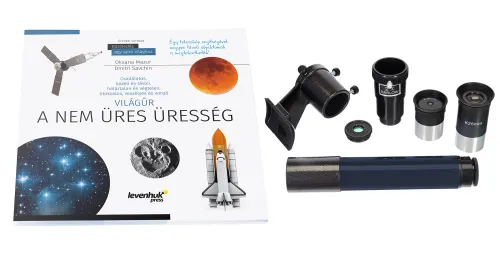 фотография телескоп Levenhuk Discovery Spark 114 EQ с книга,  3