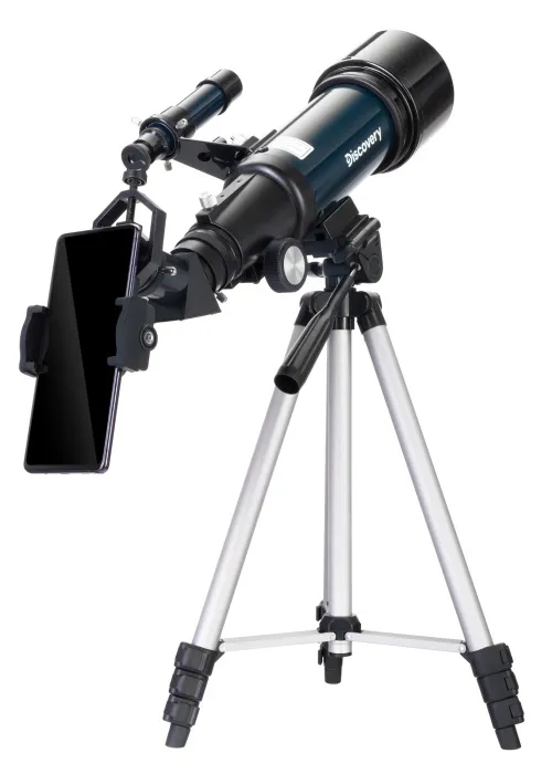 картинка телескоп Levenhuk Discovery Sky Trip ST70 с книга,  10
